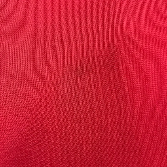 Ann Taylor LOFT Red Wrap Tie Front Short Sleeve Dress Sz 8 - Picture 8 of 8